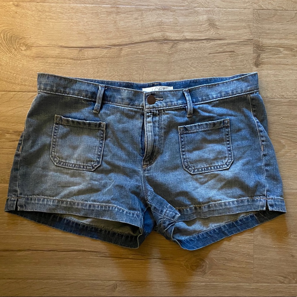 LOFT denim shorts